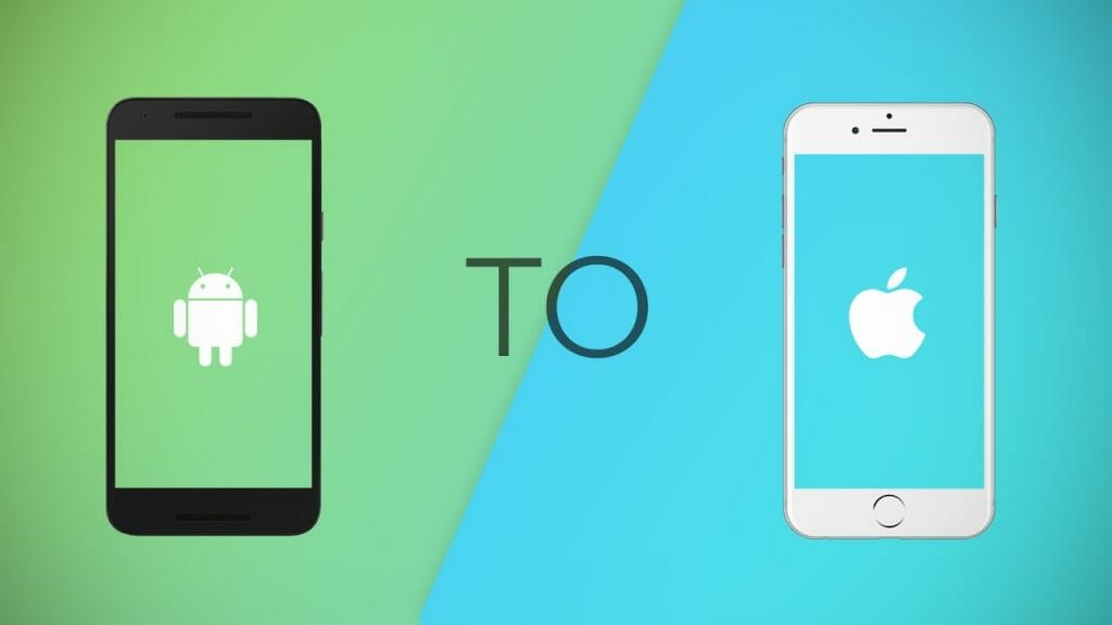 how to transfer from android to iphone